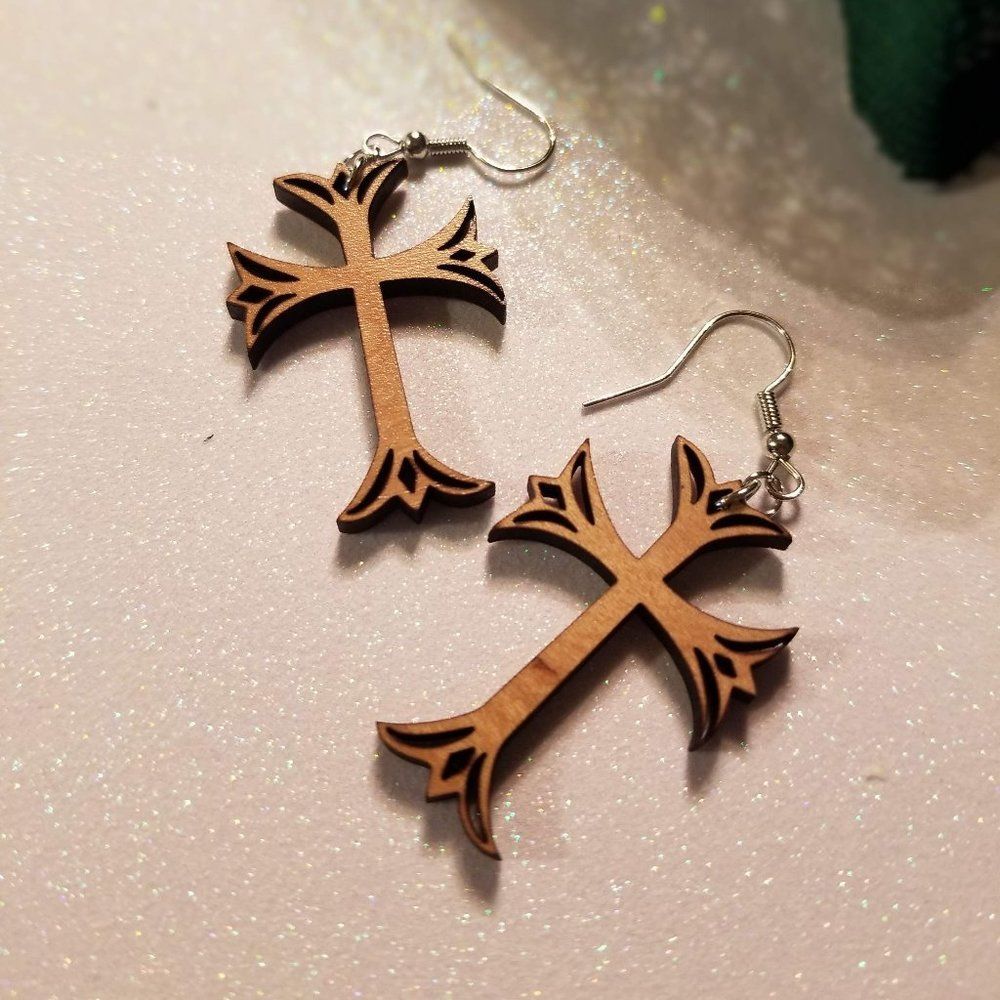 Cross Earrings